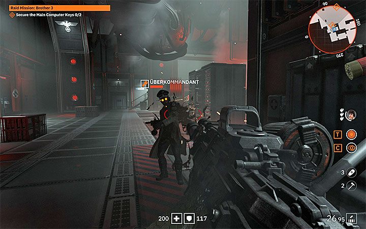 Klucze znajdują się w posiadaniu komendantów Uberkomandant - Raid Mission: Brother 3 | Solucja Wolfenstein Youngblood - Wolfenstein: Youngblood - poradnik do gry
