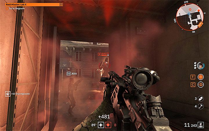 Wyrusz dalej i dotrzyj do miejsca, w którym każda siostra musi pociągnąć za dużą dźwignię - Raid Mission Lab X | Solucja Wolfenstein Youngblood - Wolfenstein: Youngblood - poradnik do gry