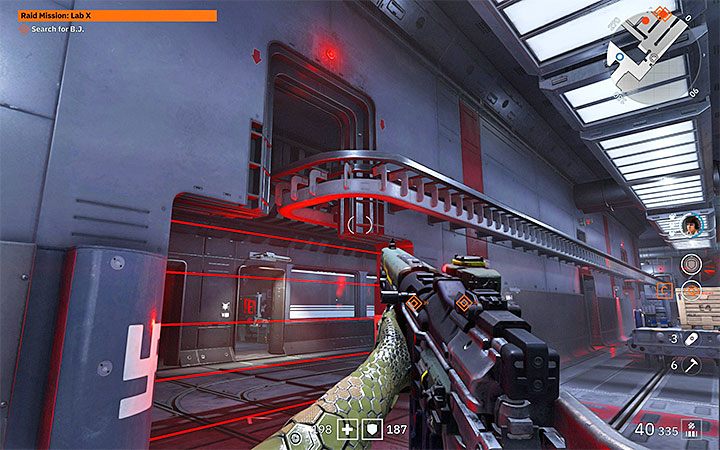 W nowej części laboratorium zaczniesz już spotykać przeciwników - Raid Mission Lab X | Solucja Wolfenstein Youngblood - Wolfenstein: Youngblood - poradnik do gry
