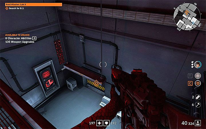 Zajmij się badaniem nowego dwupoziomowego obszaru laboratorium X - Raid Mission Lab X | Solucja Wolfenstein Youngblood - Wolfenstein: Youngblood - poradnik do gry