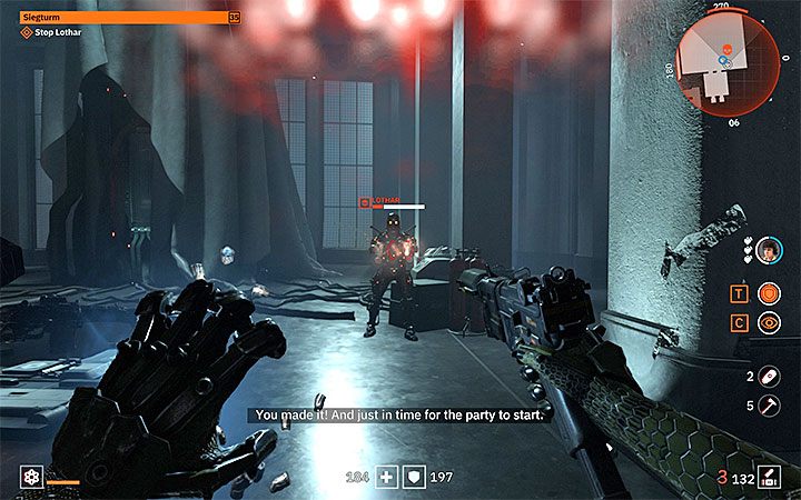 To pierwszy z dwóch pojedynków z Generałem Lotharem - Raid Mission Lab X | Solucja Wolfenstein Youngblood - Wolfenstein: Youngblood - poradnik do gry