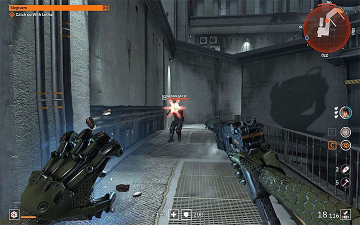 Wyskocz przez duże okno i skręć w lewo - Raid Mission Lab X | Solucja Wolfenstein Youngblood - Wolfenstein: Youngblood - poradnik do gry