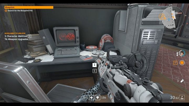 Przedmiot ten zdobędziesz jedynie wykonując misję Blueprints - Brat 1 | Sekrety w Wolfenstein Youngblood - Wolfenstein: Youngblood - poradnik do gry