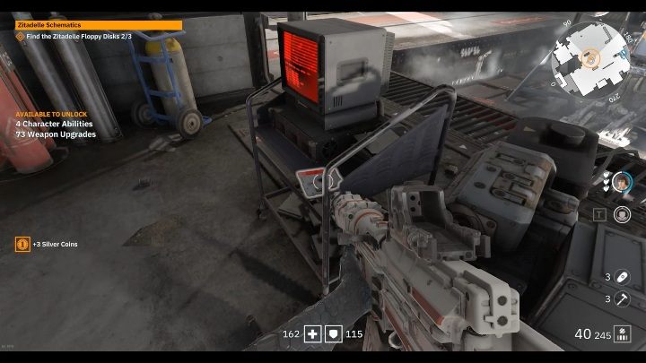 Tę dyskietkę znajdziesz w trakcie wykonywania misji - Zitadelle Schematics - Brat 2 | Sekrety w Wolfenstein Youngblood - Wolfenstein: Youngblood - poradnik do gry