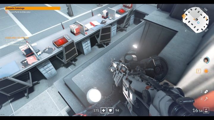 Notatkę tę znajdziesz na jednym z biurek pokazanych na screenie powyżej - Brat 2 | Sekrety w Wolfenstein Youngblood - Wolfenstein: Youngblood - poradnik do gry