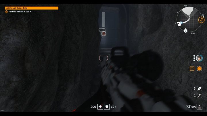 Skrzynię z grafiką koncepcyjną znajdziesz za zamkniętymi drzwiami - Lab X | Sekrety w Wolfenstein Youngblood - Wolfenstein: Youngblood - poradnik do gry