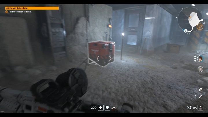 Skrzynia znajduje się po lewej stronie pomieszczenia, przy drzwiach - Lab X | Sekrety w Wolfenstein Youngblood - Wolfenstein: Youngblood - poradnik do gry