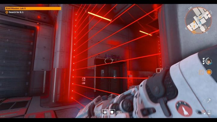 Aby zdobyć tę skrzynię musisz, za pomocą broni elektrycznej, otworzyć drzwi - Lab X | Sekrety w Wolfenstein Youngblood - Wolfenstein: Youngblood - poradnik do gry