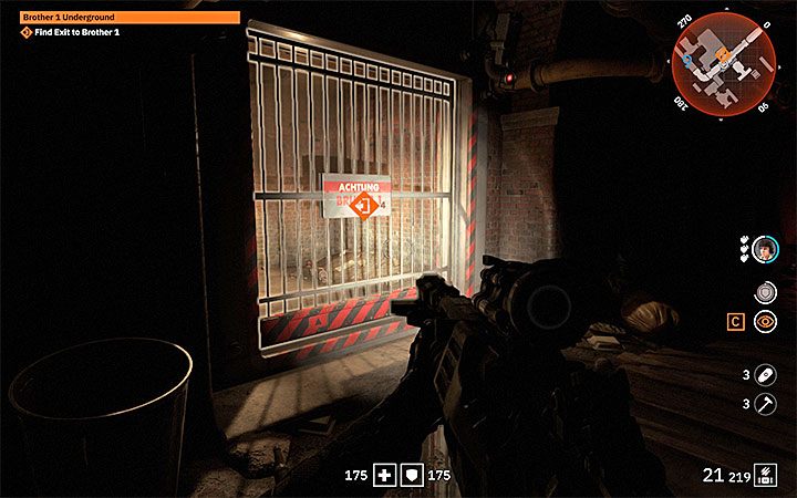 Nie musisz badać całych kanałów - Brother 1 Underground | Misje poboczne w Wolfenstein Youngblood - Wolfenstein: Youngblood - poradnik do gry