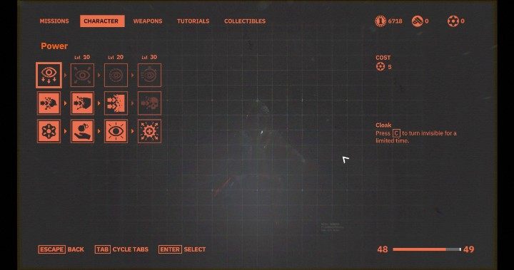 Cloak (Kamuflaż) - umożliwia tymczasową niewidzialność - Rozwój postaci w Wolfenstein Youngblood - Wolfenstein: Youngblood - poradnik do gry