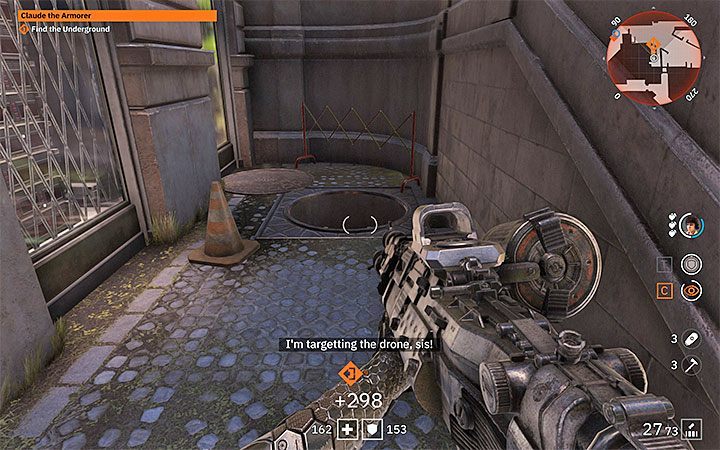 Kto zleca misję: Porozmawiaj z Anais Fontaine w kryjówce w katakumbach - Claude the Armourer | Misje poboczne w Wolfenstein Youngblood - Wolfenstein: Youngblood - poradnik do gry