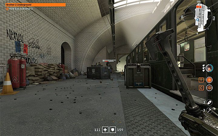 Musisz dotrzeć do miejsca, w którym należy zniszczyć kłódkę - Brother 2 Underground | Misje poboczne w Wolfenstein Youngblood - Wolfenstein: Youngblood - poradnik do gry