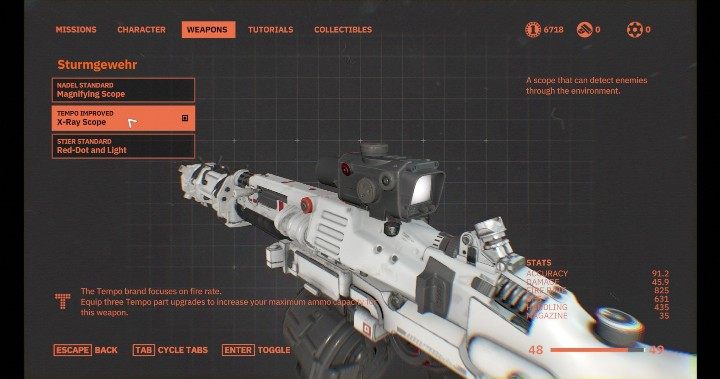 Jako, że Wolfenstein Youngblood to dynamiczna strzelanka, w której liczy się każdy najmniejszy cios warto inwestować szybkostrzelność swoich zabawek - Ulepszenia broni w Wolfenstein Youngblood - Wolfenstein: Youngblood - poradnik do gry