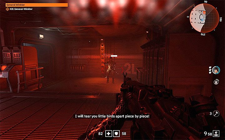 Generał Winkler korzysta z kamuflażu o identycznym działaniu do umiejętności Cloak dostępnej dla sióstr - Generał Winkler | Bossowie w Wolfenstein Youngblood - Wolfenstein: Youngblood - poradnik do gry