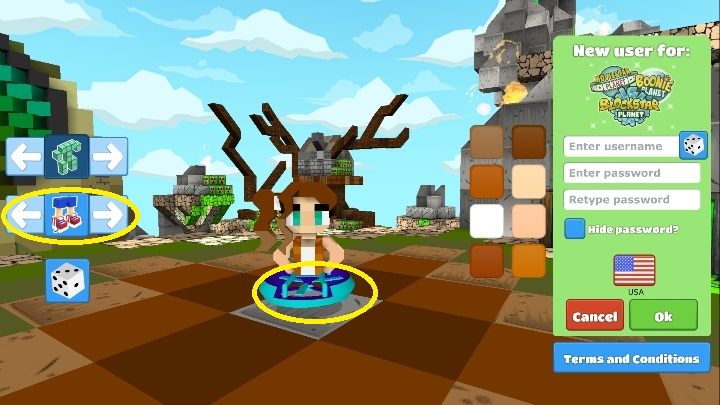 Kolejnym krokiem, w tworzeniu wymarzonego bohatera, jest wybranie jego nóg - Krok 2 - stworzenie postaci w BlockStarPlanet - BlockStarPlanet - poradnik do gry