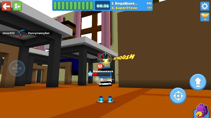 Pamiętaj, że gdy umrzesz, będziesz zmuszony do odczekania 5 sekund przed odrodzeniem - Krok 4 - broń i bitwa (tryb battle) w BlockStarPlanet - BlockStarPlanet - poradnik do gry