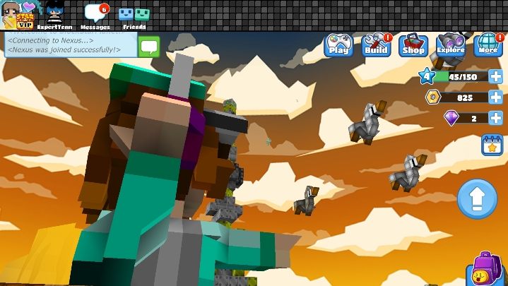 Kryształy do znalezienia w świecie gry - Krok 7 - kryształy w BlockStarPlanet - BlockStarPlanet - poradnik do gry