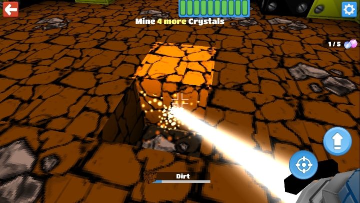 Kryształy do wykopania - Krok 7 - kryształy w BlockStarPlanet - BlockStarPlanet - poradnik do gry