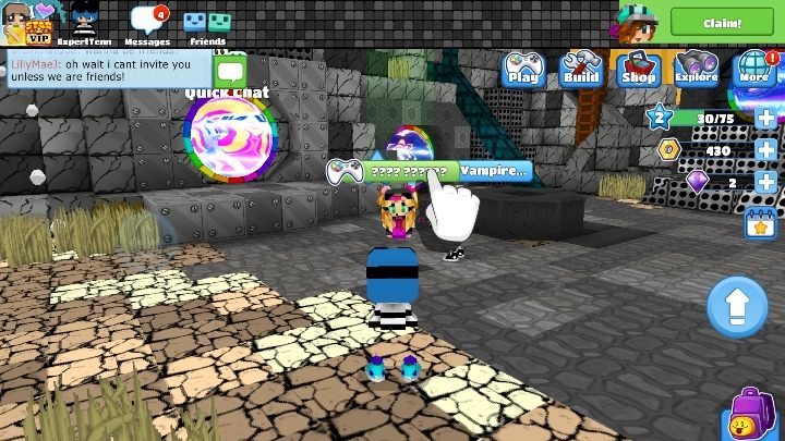 1 - Krok 8 - parkour w BlockStarPlanet - BlockStarPlanet - poradnik do gry