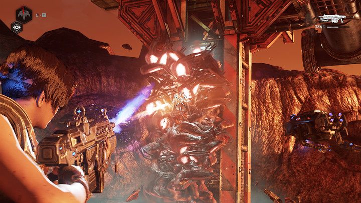 Kraken znowu zagrodzi Ci drogę i będziesz musiał zniszczyć kolejne gniazda - Akt 3 Rozdział 4 - Jeden mały krok | Solucja Gears 5 - Gears 5 - poradnik do gry