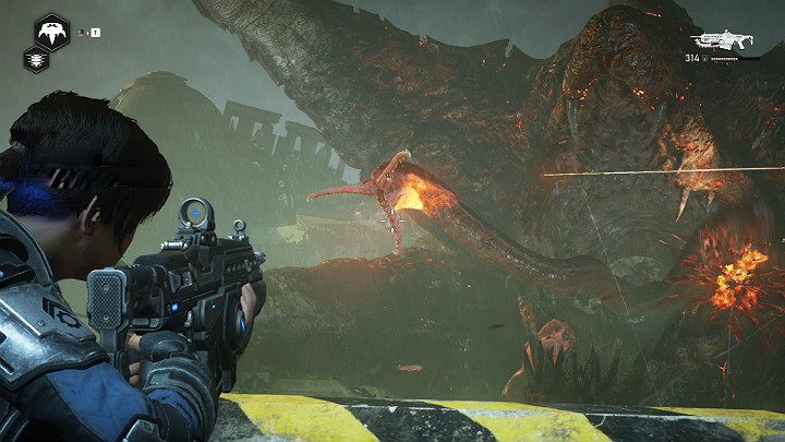 W końcu pojawi się Twój główny przeciwnik - Kraken - Akt 4 Rozdział 2 - Upadek | Solucja Gears 5 - Gears 5 - poradnik do gry