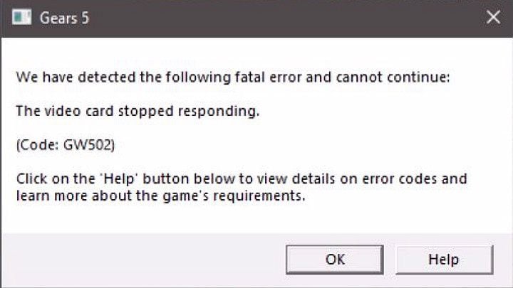 Chyba najgorszy z możliwych błędów ponieważ uniemożliwia rozgrywkę w trybie kampanii w Gears 5 - Gears 5 - problemy techniczne, gotowe rozwiązania - Gears 5 - poradnik do gry