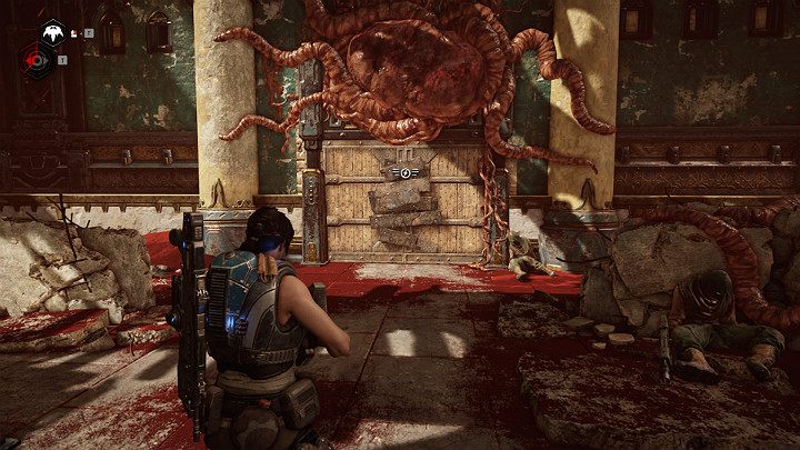 Gdy wejdziesz na teren ruin miasta, aktywujesz misję dodatkową - Zbieracze - Akt 3 Rozdział 3 - Może wymagać złożenia | Solucja Gears 5 - Gears 5 - poradnik do gry
