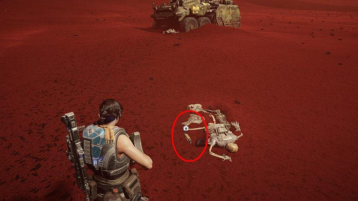 Kieruj się w stronę ściany kanionu (250 stopni SW) aż dotrzesz do wraków czołgów - Akt 3 Rozdział 3 - Może wymagać złożenia | Solucja Gears 5 - Gears 5 - poradnik do gry