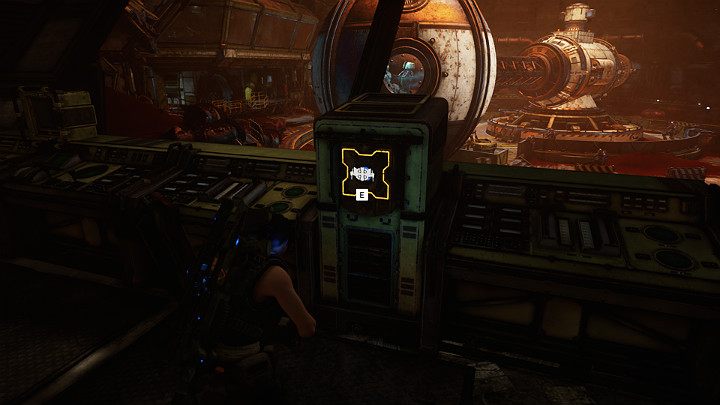 Zejdź nieco niżej i podłącz Jacka do konsoli po lewej stronie - Akt 3 Rozdział 3 - Może wymagać złożenia | Solucja Gears 5 - Gears 5 - poradnik do gry