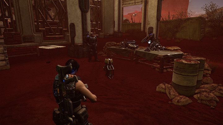 Wróć do bazy lotniskowej, aby zdać raport Bairdowi i oddać mu nadajnik - Akt 3 Rozdział 3 - Może wymagać złożenia | Solucja Gears 5 - Gears 5 - poradnik do gry