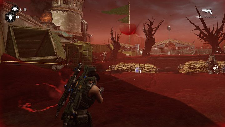 Przygotuj się do obrony lotniska ponieważ zmierza ku Tobie dość liczna armia nieprzyjaciela - Akt 3 Rozdział 3 - Może wymagać złożenia | Solucja Gears 5 - Gears 5 - poradnik do gry