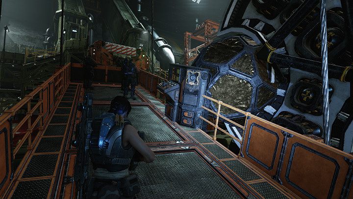 Po skończonej walce podejdź do konsoli i pozwól Jackowi wykonać jego część roboty - Akt 3 Rozdział 3 - Może wymagać złożenia | Solucja Gears 5 - Gears 5 - poradnik do gry