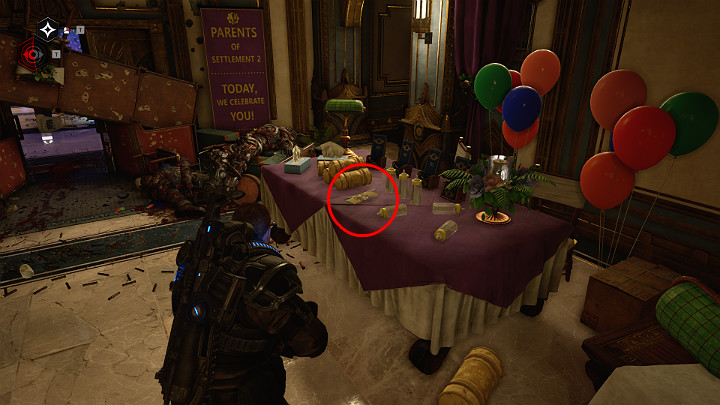 Po zebraniu wcześniejszej znajdźki wejdź schodami na górę - Akt 1 Rozdział 4 - Nadchodzi Zmiana | Przedmioty kolekcjonerskie w Gears 5 - Gears 5 - poradnik do gry