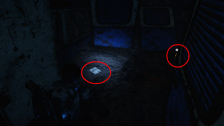 Ten przedmiot kolekcjonerski możesz zdobyć w trakcie wykonywania misji pobocznej - Zbadaj tunel kolejowy - Akt 2 Rozdział 2 - Zew natury | Przedmioty kolekcjonerskie w Gears 5 - Gears 5 - poradnik do gry