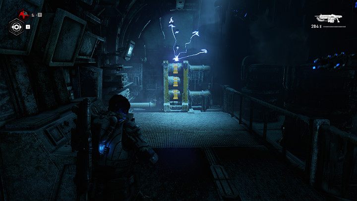 Nieco dalej znajdziesz generator, który należy wyłączyć - użyj pułapki - Akt 2 Rozdział 5 - Mniejsze tajemnice | Przedmioty kolekcjonerskie w Gears 5 - Gears 5 - poradnik do gry