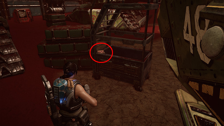 Udaj się do hangaru nr 4 - Akt 3 Rozdział 1 - Wielka szansa | Przedmioty kolekcjonerskie w Gears 5 - Gears 5 - poradnik do gry