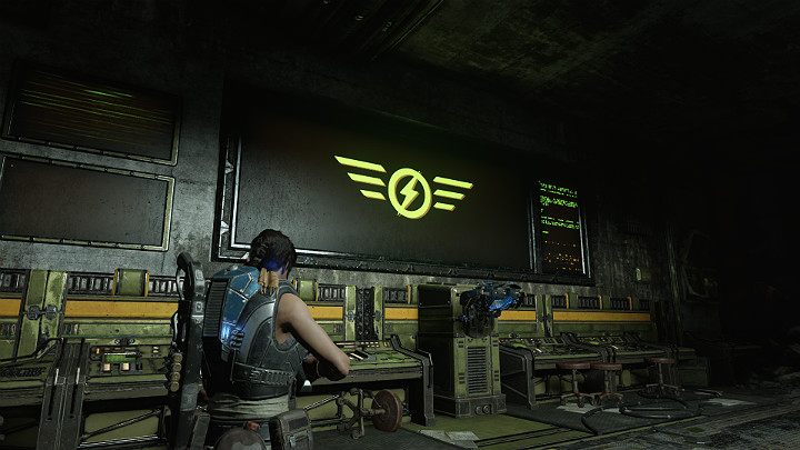 Podłącz Jacka do komputera, aby ściągnąć niezbędne dane - Akt 3 Rozdział 2 - Rakietowy plan | Przedmioty kolekcjonerskie w Gears 5 - Gears 5 - poradnik do gry