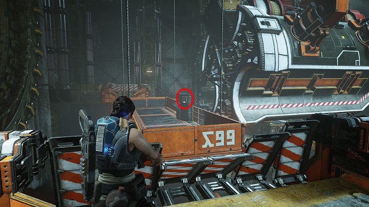 Wyślij Jacka do konsoli, aby przywołać suwnicę - Akt 3 Rozdział 2 - Rakietowy plan | Przedmioty kolekcjonerskie w Gears 5 - Gears 5 - poradnik do gry