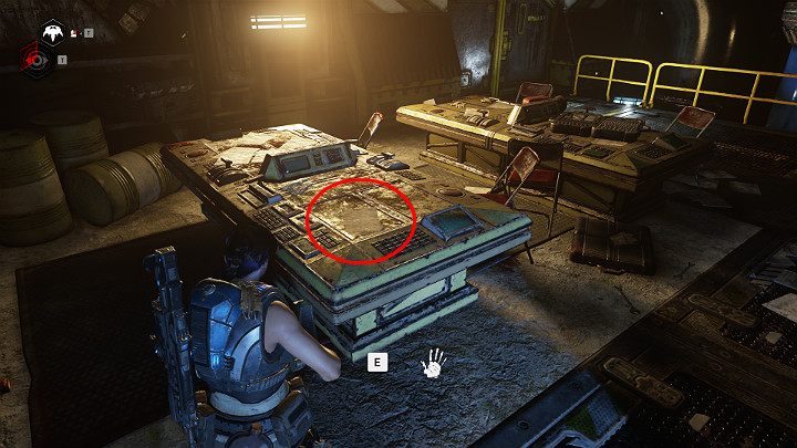 Wejdź do pokoju wyglądającego na centrum dowodzenia - Akt 3 Rozdział 2 - Rakietowy plan | Przedmioty kolekcjonerskie w Gears 5 - Gears 5 - poradnik do gry