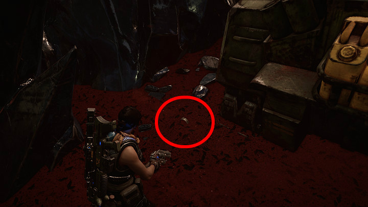 Ostatni przedmiot kolekcjonerski z tego rozdziału znajdziesz w momencie wykonywania misji - Konwój Koczowników - Akt 3 Rozdział 3 - Może wymagać złożenia | Przedmioty kolekcjonerskie w Gears 5 - Gears 5 - poradnik do gry