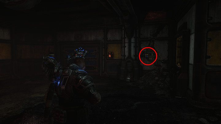 Ab otworzyć sobie przejście do dalszej części lokacji znowu będziesz musiał poprosić Davea o pomoc - Akt 1 Rozdział 1 - Strzał w ciemno | Solucja Gears 5 - Gears 5 - poradnik do gry