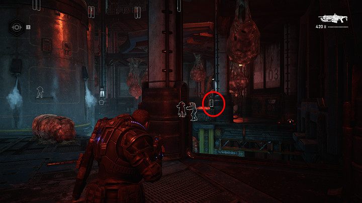Wyeliminuj kilku przeciwników i wyślij Davea do paneli znajdujących się na filarach - Akt 1 Rozdział 1 - Strzał w ciemno | Solucja Gears 5 - Gears 5 - poradnik do gry