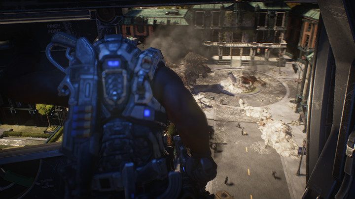 Drużyna Delta leci z odsieczą dla mieszkańców miasta - Akt 1 Rozdział 3 - To jest wojna | Solucja Gears 5 - Gears 5 - poradnik do gry