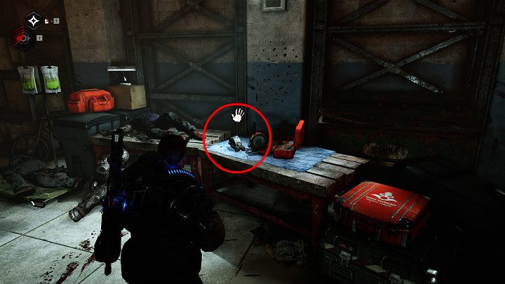 W środku czeka na Ciebie kolejne ulepszenie dla Jacka - Medyczny - Akt 1 Rozdział 4 - Nadchodzi zmiana | Solucja Gears 5 - Gears 5 - poradnik do gry
