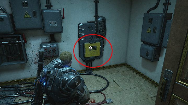 W małym pomieszczeniu z różnymi przekładniami znajdziesz ostatni komponent - Akt 1 Rozdział 4 - Nadchodzi zmiana | Solucja Gears 5 - Gears 5 - poradnik do gry