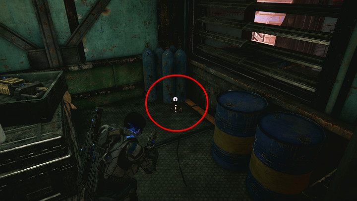 Idź w kierunku kolejnej bramy i wejdź do zbrojowni, która wcześniej była niedostępna - Akt 2 Rozdział 1 - Rekrutacja | Solucja Gears 5 - Gears 5 - poradnik do gry