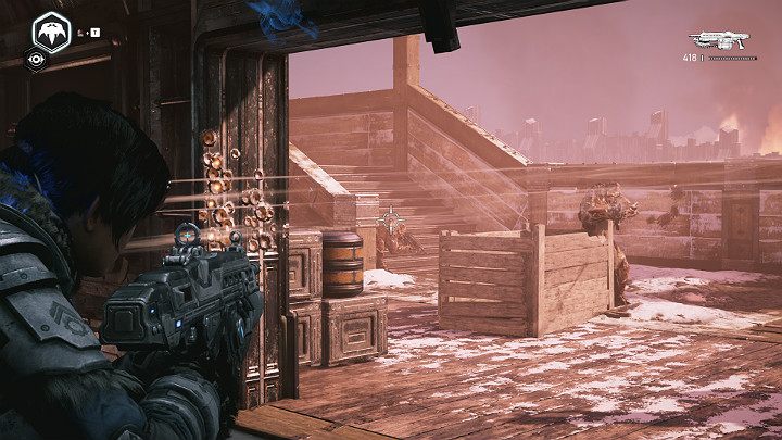 W pierwszej kolejności udaj się w prawo - do ambulatorium - Akt 2 Rozdział 1 - Rekrutacja | Solucja Gears 5 - Gears 5 - poradnik do gry