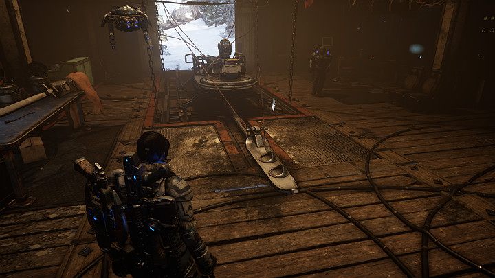 Wskocz na deskę, aby uruchomić środek lokomocji - Akt 2 Rozdział 1 - Rekrutacja | Solucja Gears 5 - Gears 5 - poradnik do gry