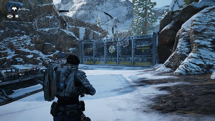 Po krótkiej przejażdżce znajdziesz się na dole - Akt 2 Rozdział 2 - Zew natury | Solucja Gears 5 - Gears 5 - poradnik do gry