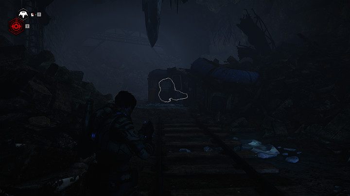 Uważaj, za pobliskim wagonem czai się naprawdę twardy przeciwnik - Akt 2 Rozdział 2 - Zew natury | Solucja Gears 5 - Gears 5 - poradnik do gry